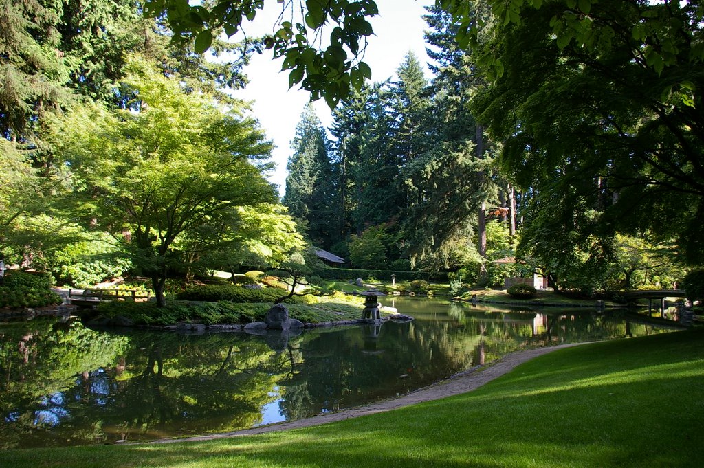 University of British Columbia Japanese Garden by John Buckwalter