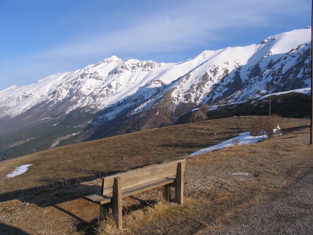 Gran Sasso visto da Montecristo by zaira17