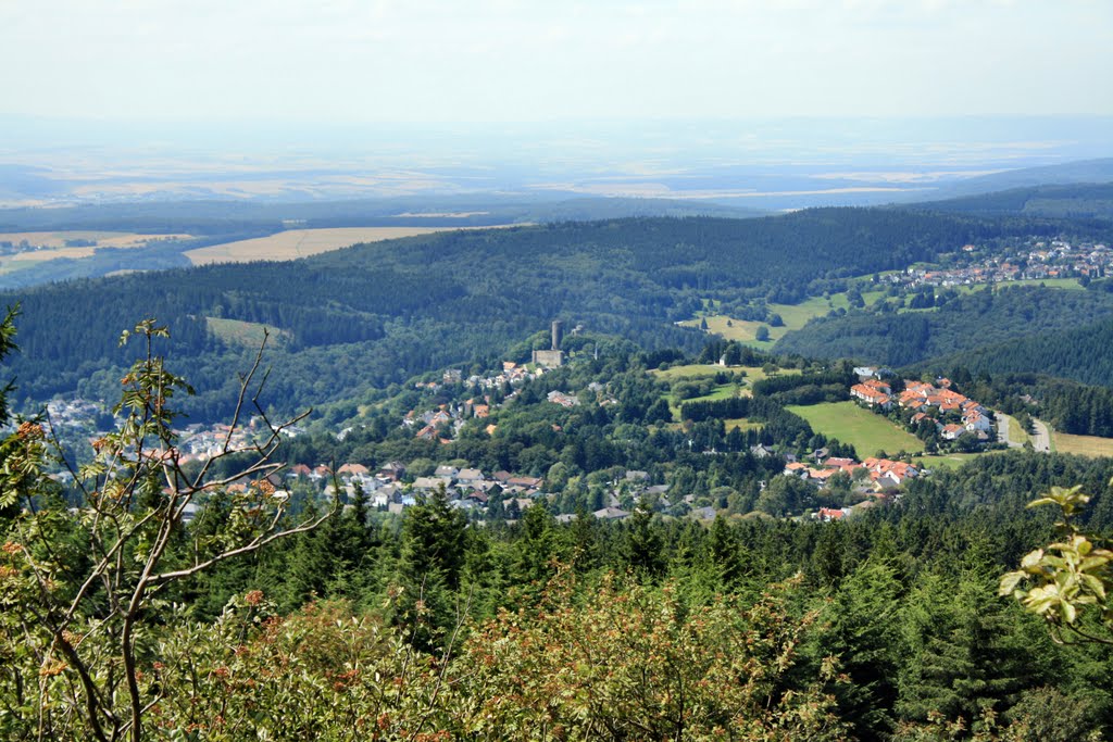 Blick vom Feldberg by Rainer Pesch