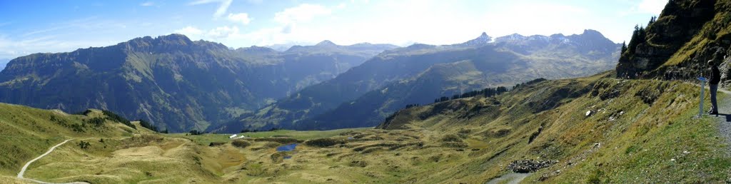 Panoramaweg über dem Schilstal by Ph. Hangartner