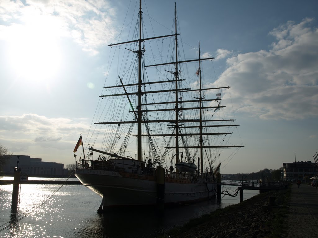 Segelschulschiff "Deutschland" in Bremen-Vegesack by Udo S.