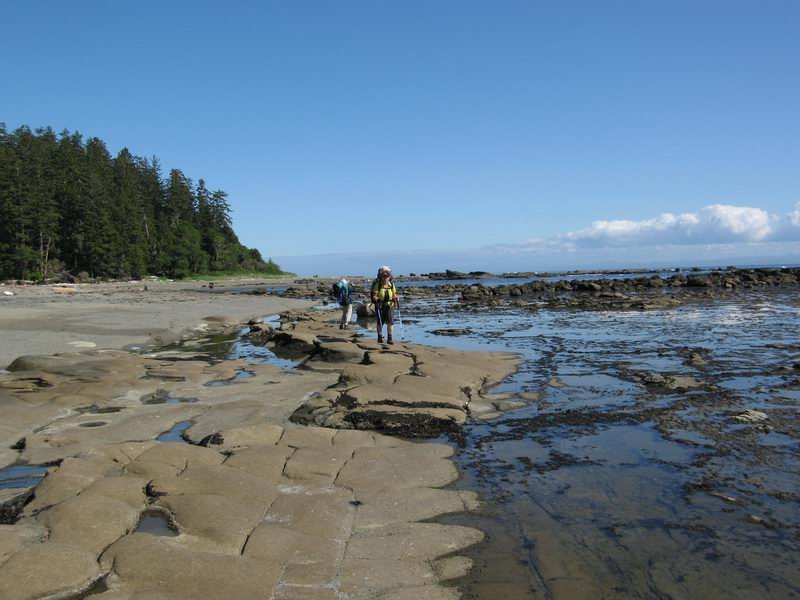 Sandstone Shelf on The West Coast Trail by RomEra