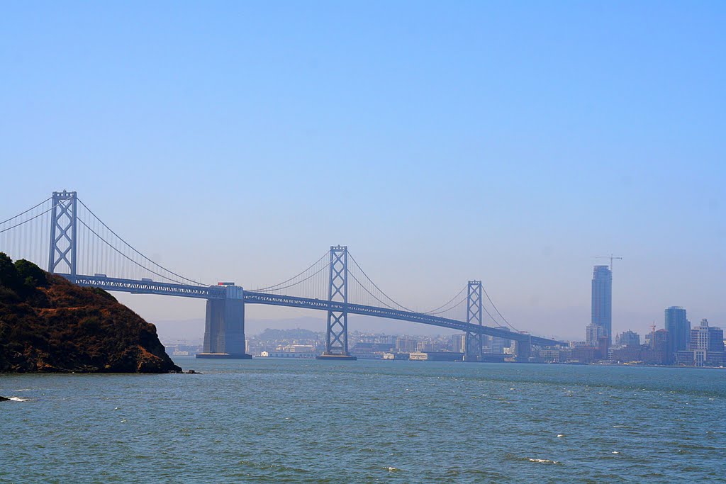 San Francisco; Treasure Island, The Bay Bridge by Phil Nieto