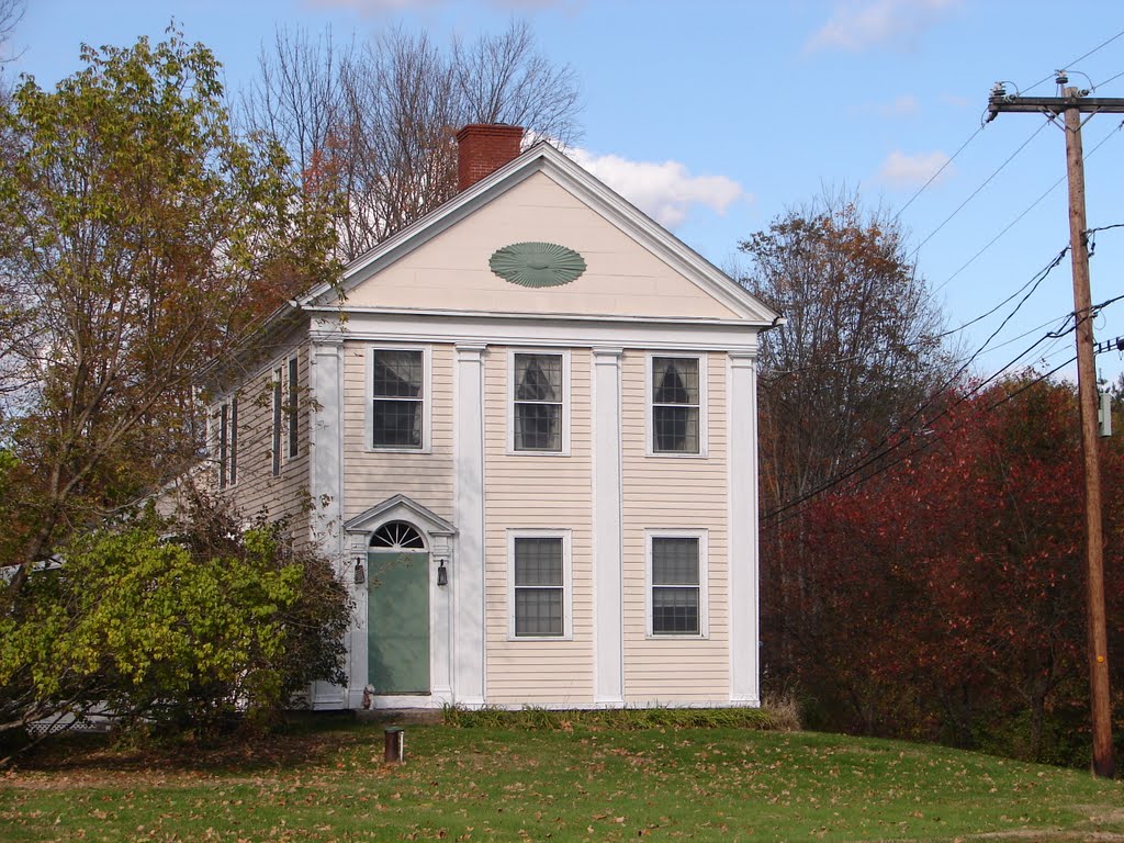 Antique Greek Revival house, Gill Center by smmu