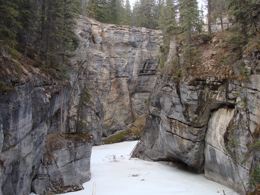 Maligne Canyon, Jasper by Wolfgang Hofmeier