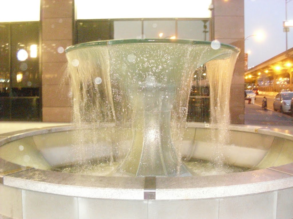 Fountain at South Street and Wall Street by Gary M. Matthias