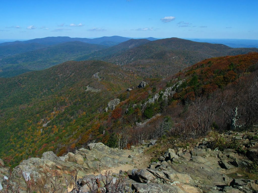 View north from Stony Man by rootboy