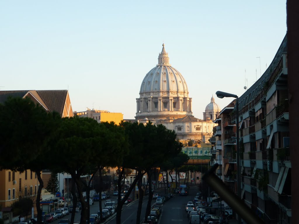 San Peter from " Via Gregorio VII" by Simone Perito