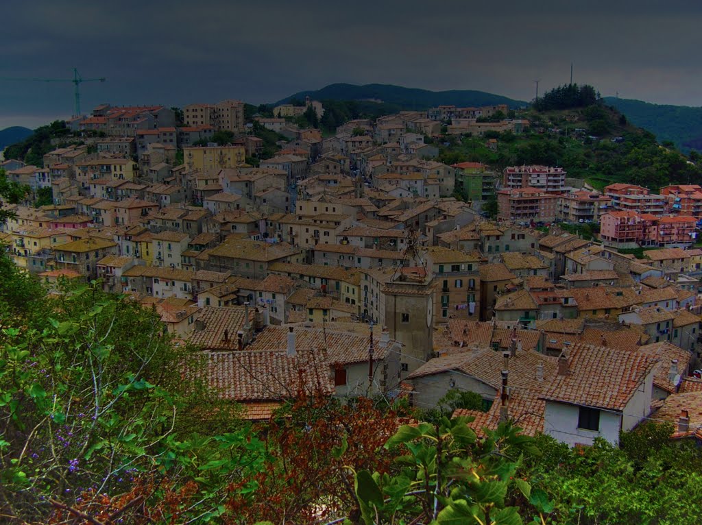 Panoramica di Tolfa al Tramonto (Tolfa Sunset) by CarloTK