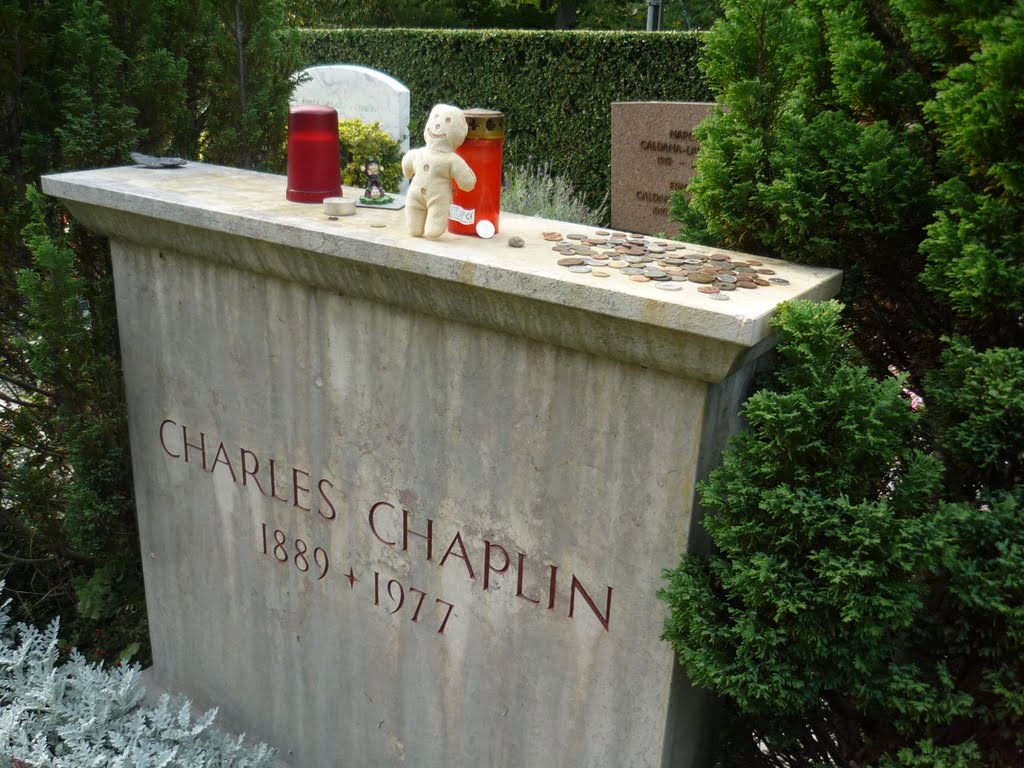 Cemetery .. Charlie Chaplin by Nicolae-s