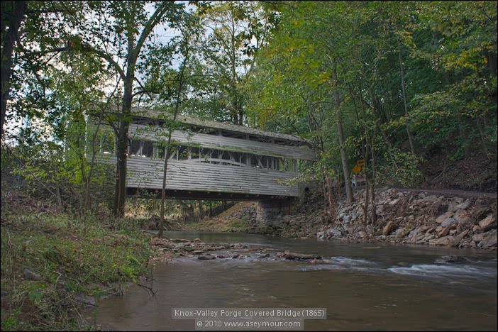 Knox-Valley Forge Covered Bridge (1865) - hdr 07 by Andrew Seymour