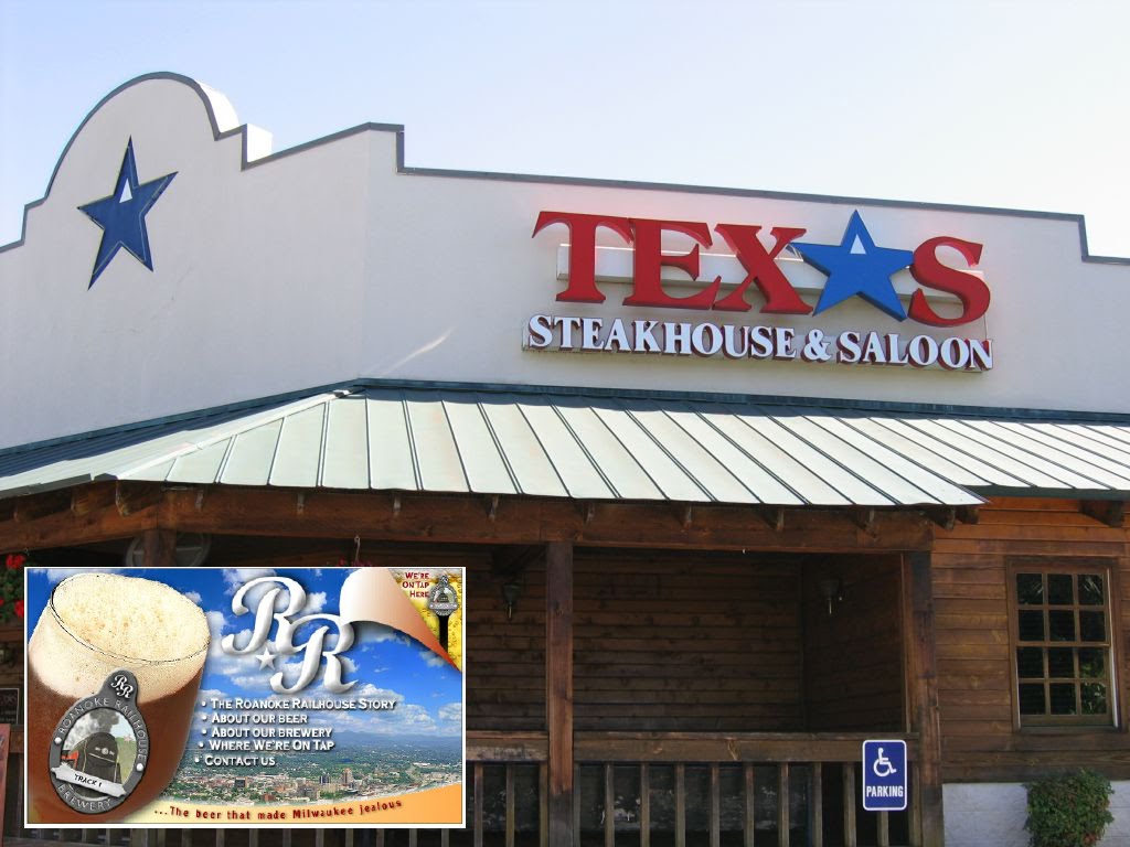 Texas Steakhouse & Saloon - Valley View Mall - Roanoke, VA by Roanoke Railhouse