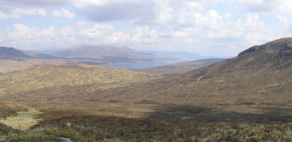 Blackwater Reservoir, view from top of Devil's Staircase - West Highland Way by A3jaan