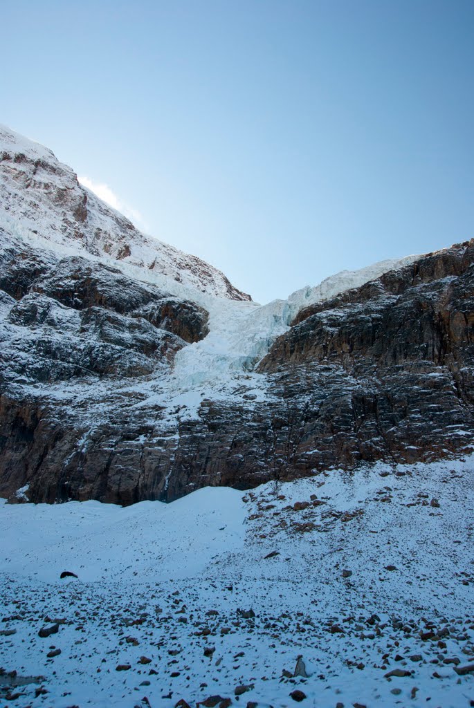 Mount Edith Cavell - Angel Glacier by Jay Chen