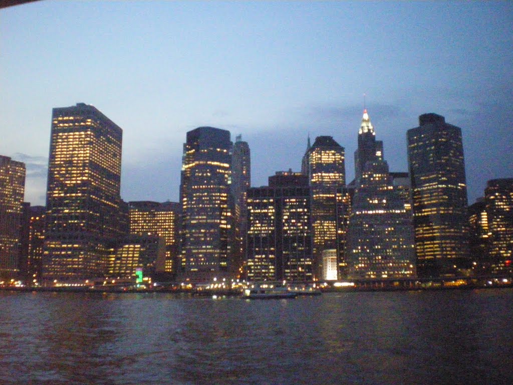 Manhattan desde el Rio Este by Pedro G