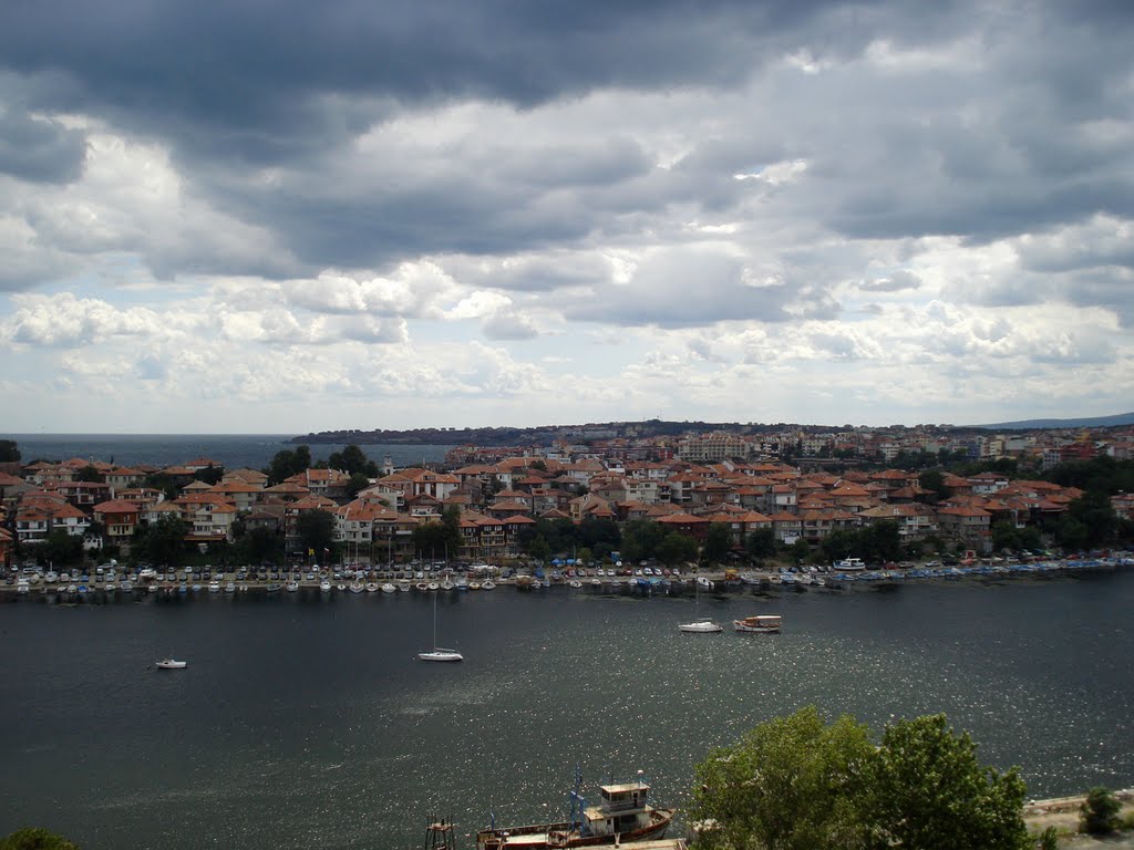 Созопол-Гледка към Созопол,Sozopol-View to Sozopol by Ivcho