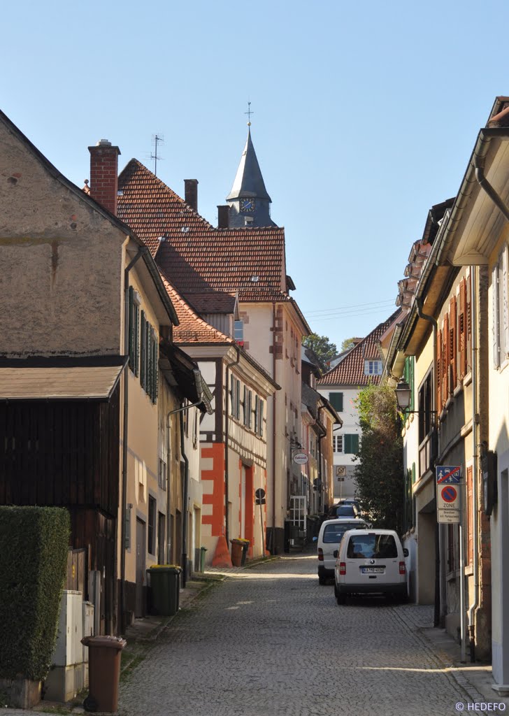 Gernsbach - Altstadt - Kornhausstraße by Henri der Fotomann