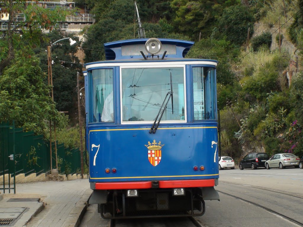 Tramvia Blau - Barcelona, Spain by Stelios Dimkos