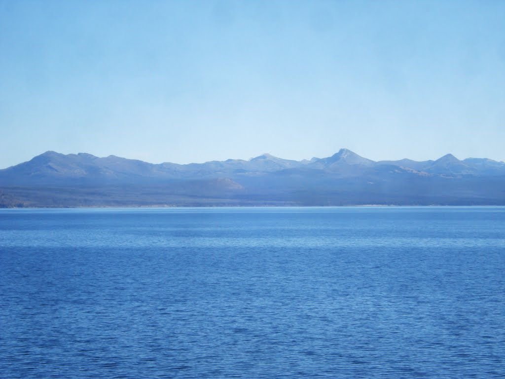 Yellowstone Lake by Vance Boyer