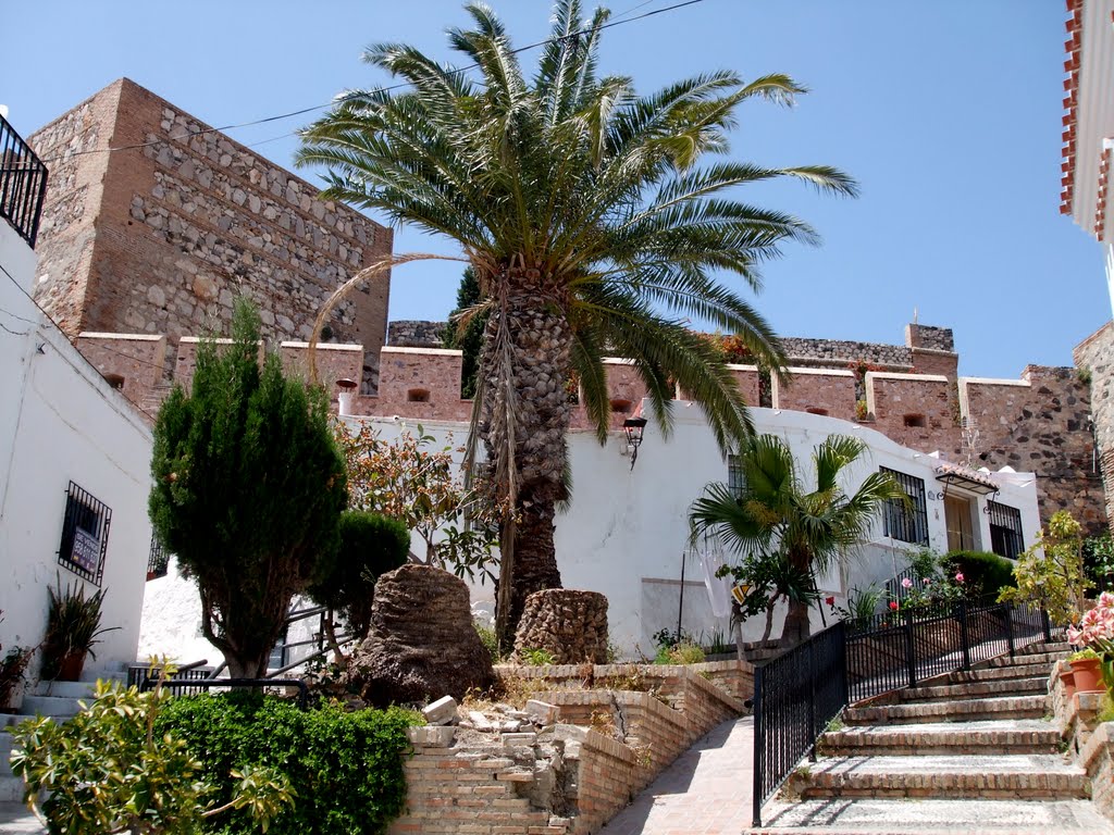 Moorish castle, Salobrina, Spain by Ruth Craine