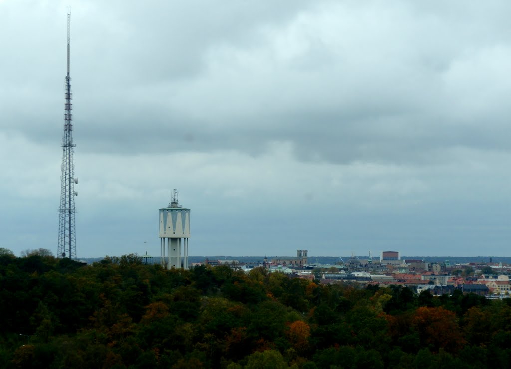 Karlskrona TV a. water tower 3:4 by SuMaKa