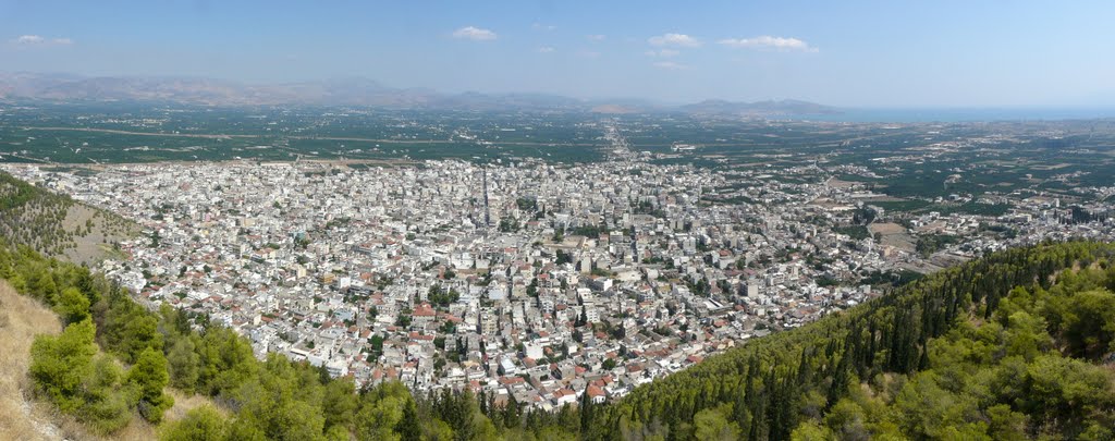 Argos from Larissa Hill, Greece. by Nicola e Pina Europa…