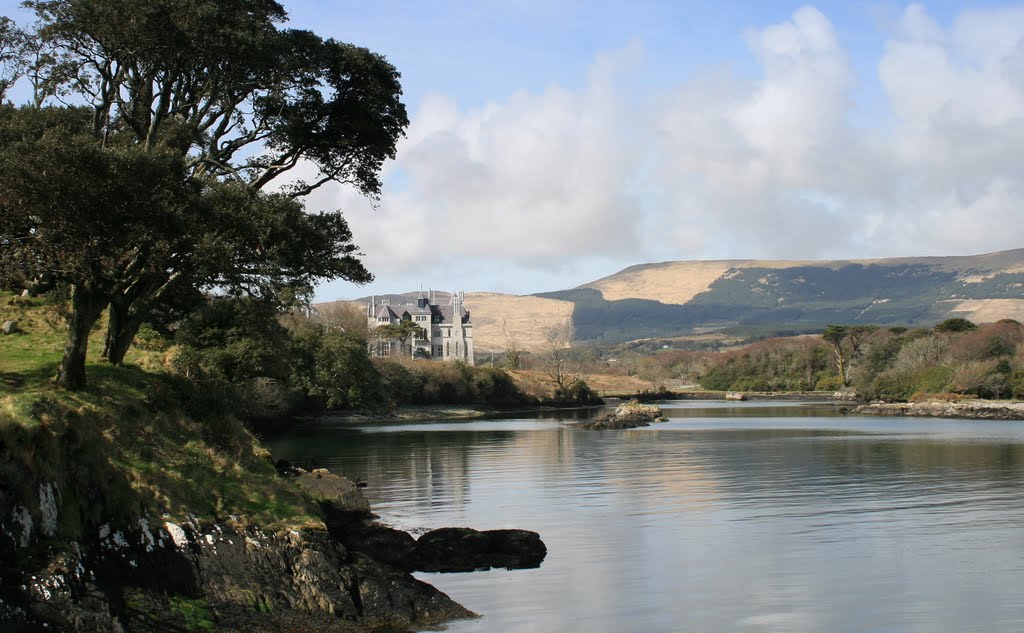 The Puxley Mansion, Dunboy, Beara by Clive on Beara