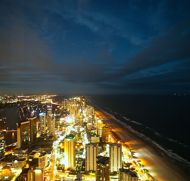 Gold Coast by Night by Zenn Maar