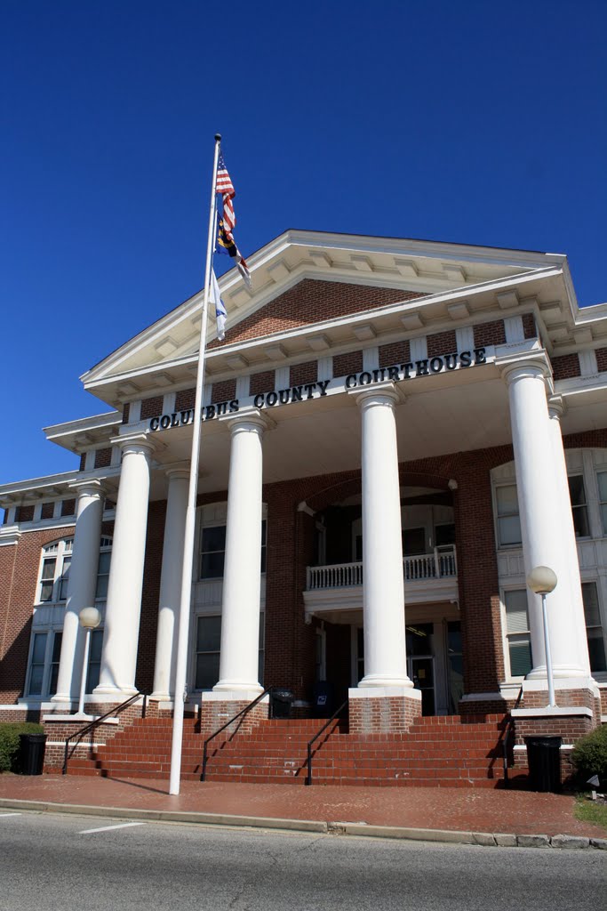 Courthouse, Whiteville NC by John Carter