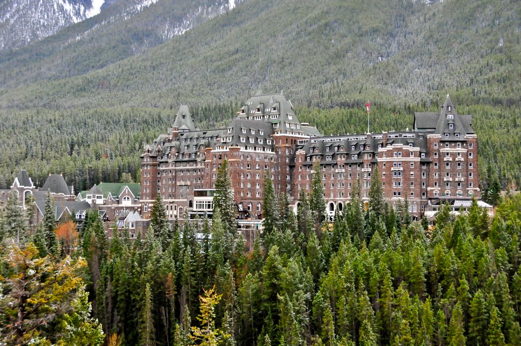 The Castle - Banff Springs by Jack Borno