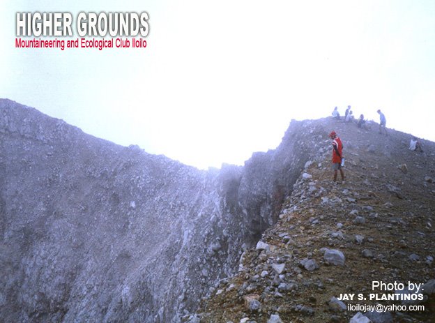 The Crater's Edge on May 28, 2006 by Jay S. Plantinos