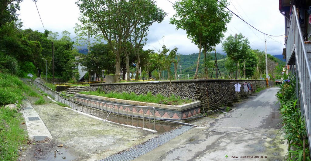 大同鄉 寒溪村 - 寒溪 國小 後圍牆 - 步道 往上 神社 by 蔬食 忍辱  禪定