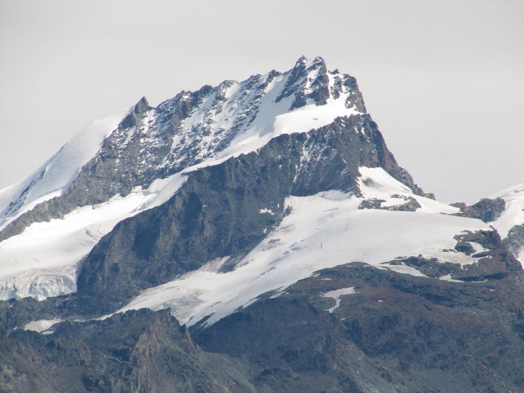 Switzerland, Rimpfischhorn alt 4199m and glacier by ad vitam et terrae n…