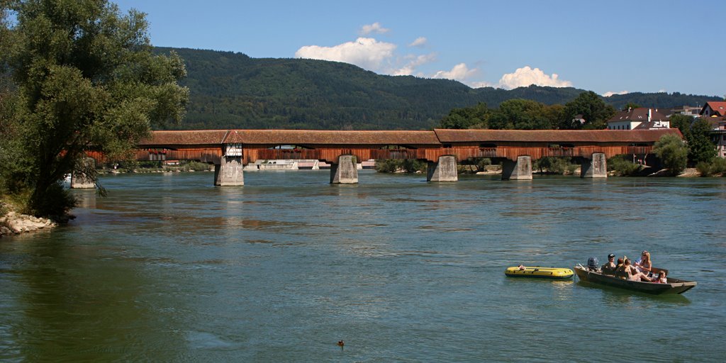 Holzbrücke bei Bad Säckingen...PL by Pierre  Likissas