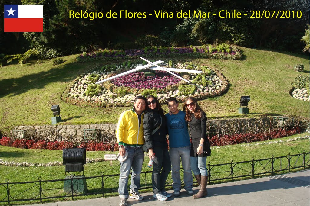 Relógio de Flores - Viña del Mar - Chile by Fabricio Soida