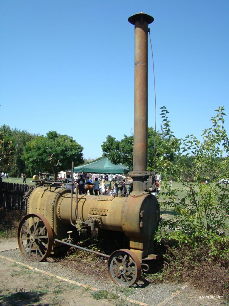 Steam-engine, Ópusztaszer by atomboy