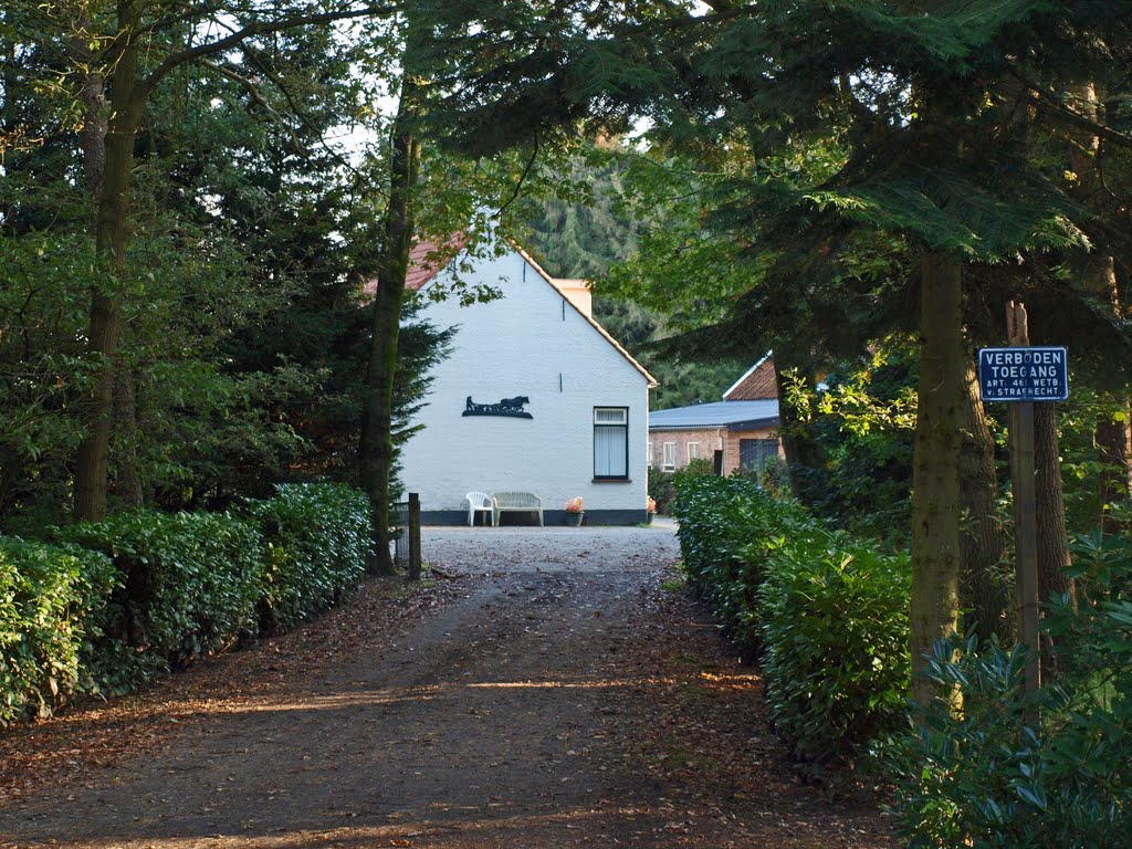 Boerderij aan de Boswachtersdreef by Wim Constant