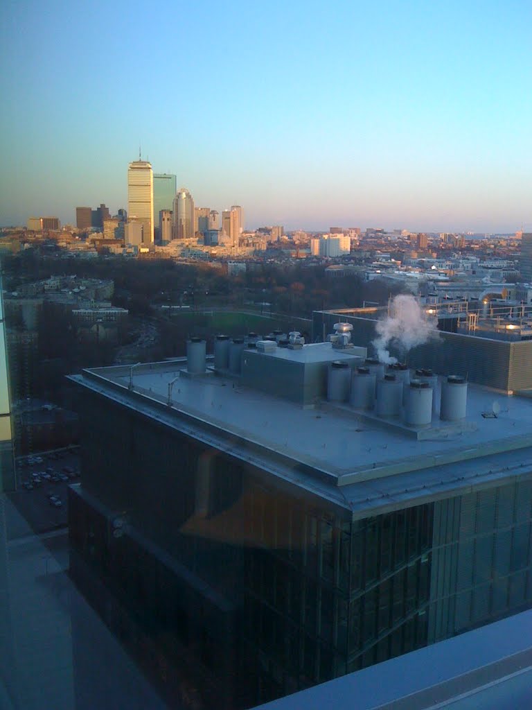 Downtown Boston From Blackfan St. by cessna4918h