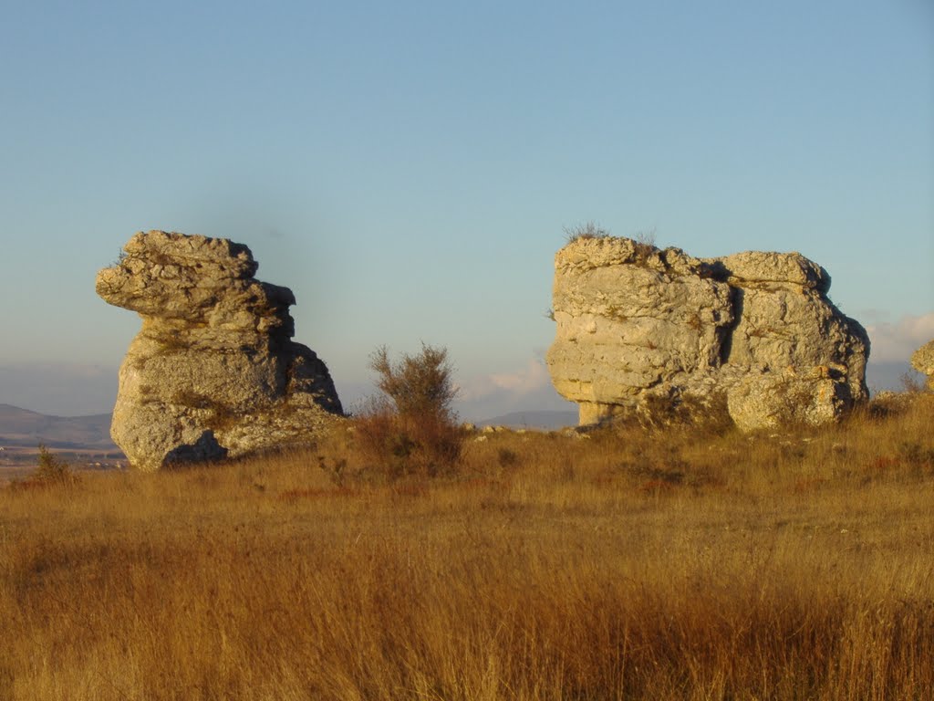 Silueta de la erosion desde hace 150.000 años. - Las Tuerces by Heisser Oberfläche