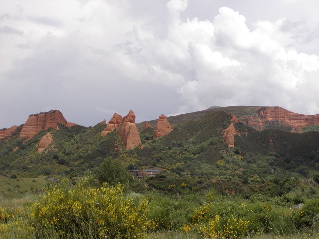 Las médulas desde el lago by petel