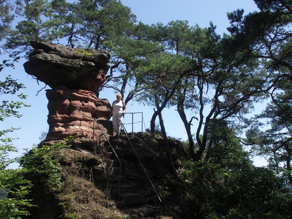 Schwalbenfelsen by Heinz-Dieter