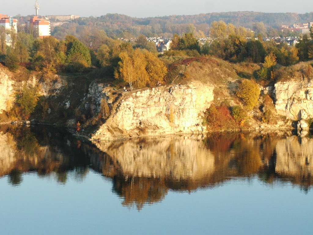 Zakrzówek - teren starego kamieniołomu. by ddino