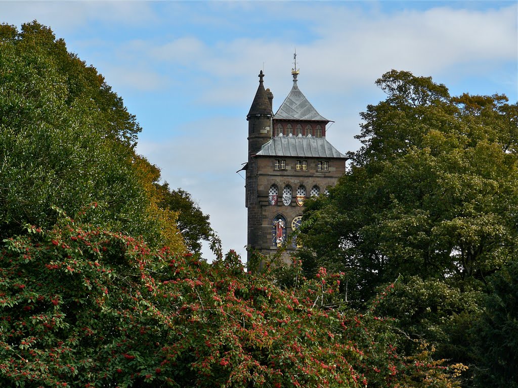 Cardiff Castle from Bute Park by Ibshadow