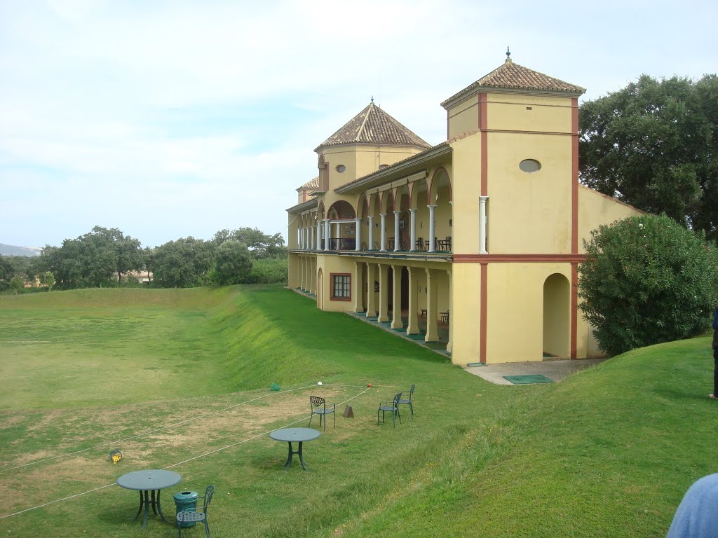 San Roque Golf practice building by Jaycee Highman