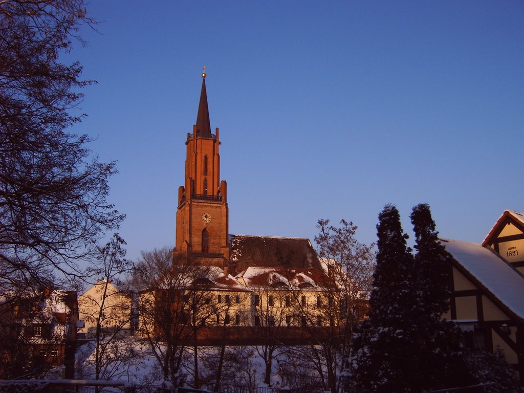 Rathenow im Winter by Stefan Nitsche