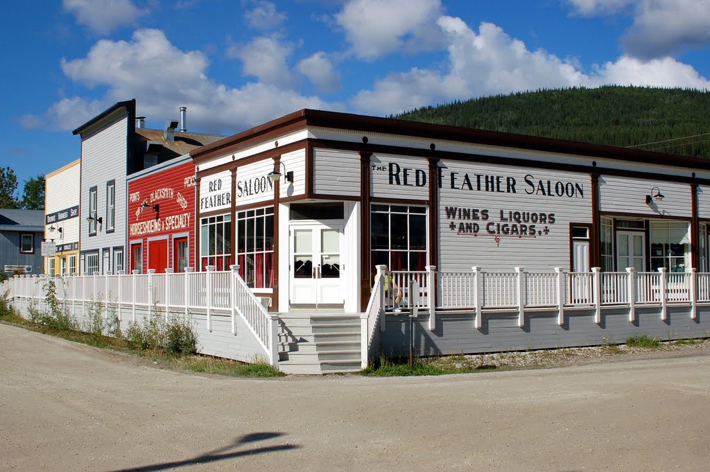 Red Feather Saloon at Dawson City, YT by Scotch Canadian