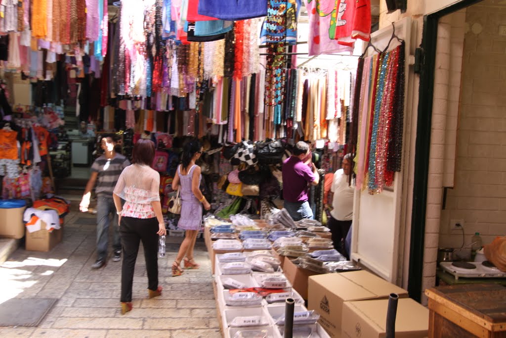 Nazaret, Israel ,Market by Reinhard Siegmund