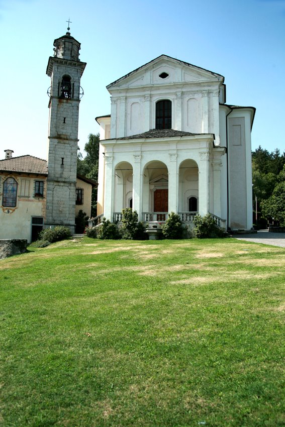 Santuario Madonna del Sasso anno 1748 by Antonio Privitera