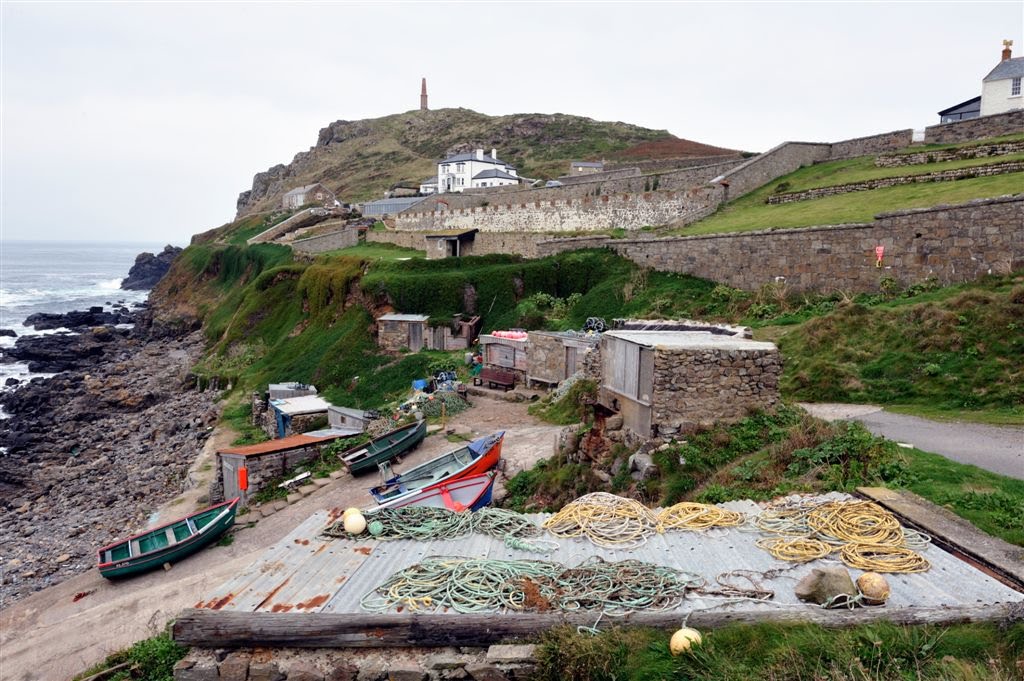 Cape Cornwall on a dull day by Nick Weall