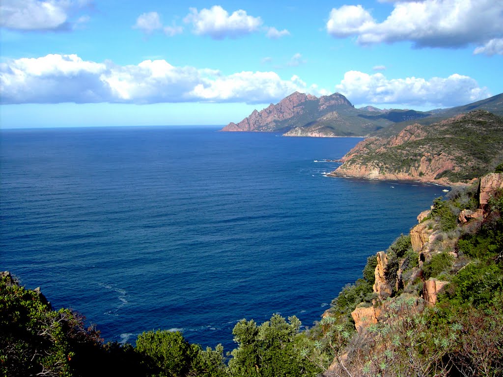 Golfe de Porto avec Monte Seninu by Skur